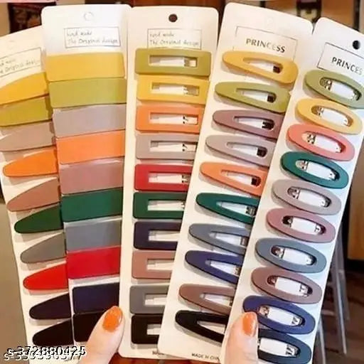 Stylish Toddler Barrettes Hair Accessories for girls pack of 10 - Springkart 