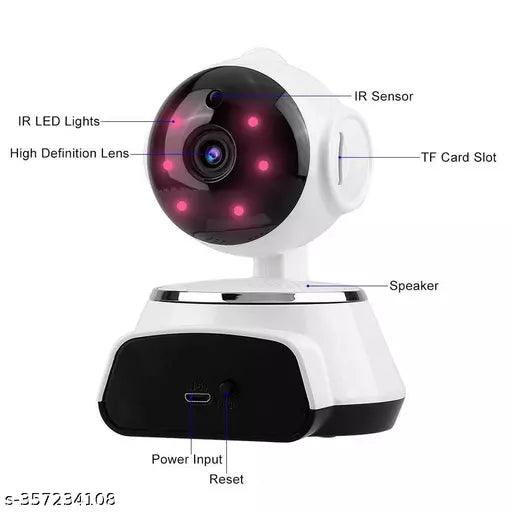 CCTV IP Wireless Camera 1080P WiFi Night Vision 360°Live View Alarm TwoWay Audio - Springkart 