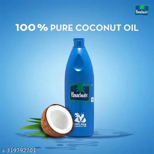 Parachute Coconut Hair Oil 200 ml Bottle - Pack of 3 - Springkart 