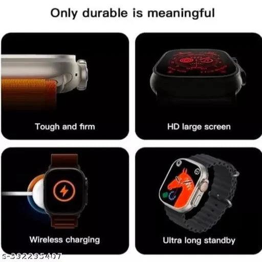 ULTRA WIRELESS CHARGING SMART WATCH INFINITE DISPLAY 2.09 - Springkart 