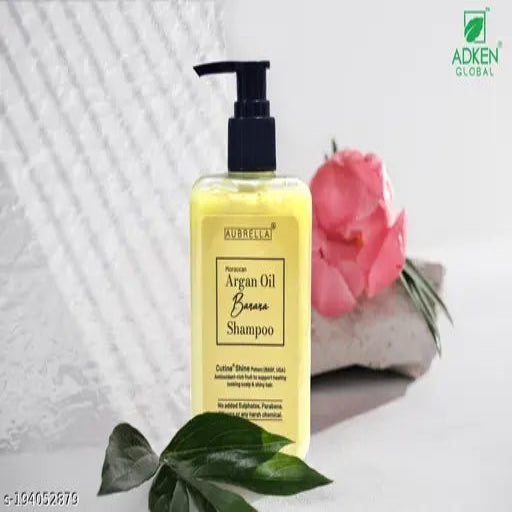 Adken Banana shampoo For frizzy hair hair fall and dandruff - Springkart 
