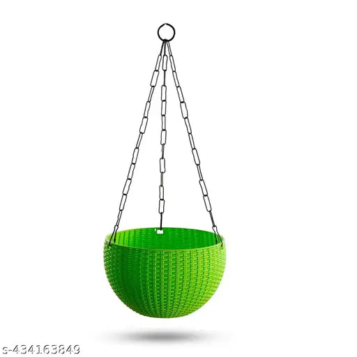 Carve Hanging Pots 6.5 inches for your Garden | Pack of 10 | Random Colours