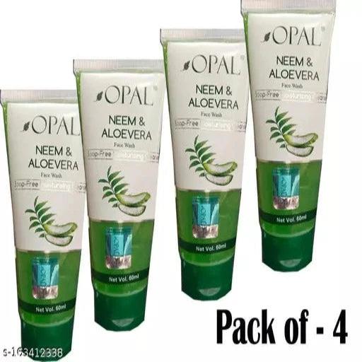 Opal Neem Face wash All Skin Type Pack of - 4 - Springkart 