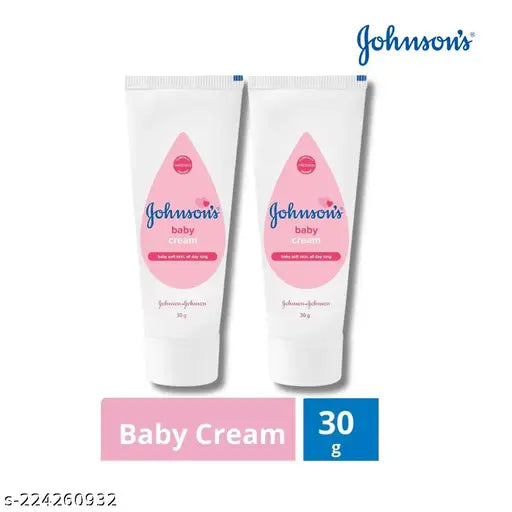 Johnson's baby Baby Cream, Each 30 g-(Pack of 2) - Springkart 