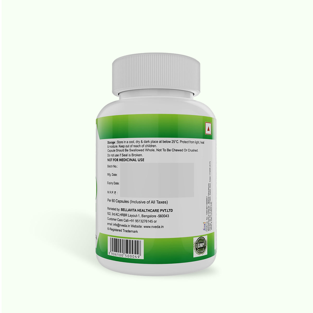 Nveda Omega-3 Fish Oil - 60 Soft Gels