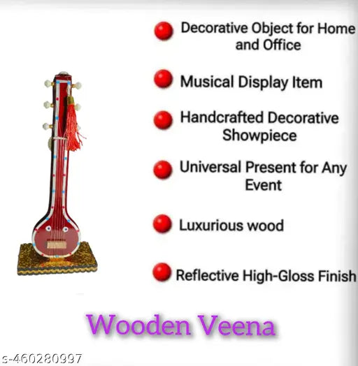 Dark Wooden Vina Unique Showpiece