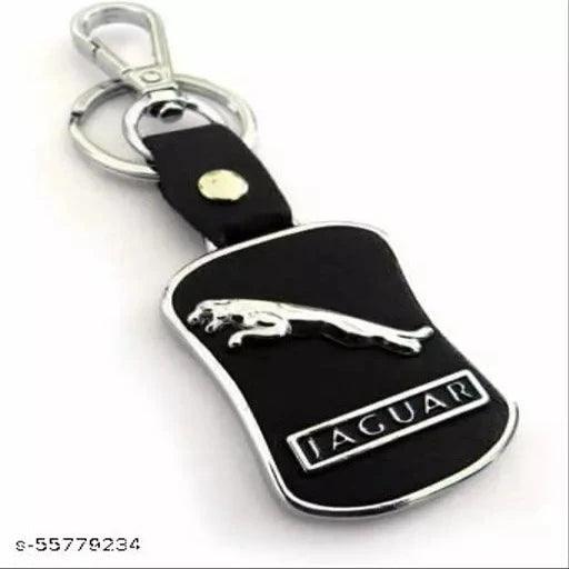 Alexus LEATHERITE BLACK Locking Key Chain - Springkart 