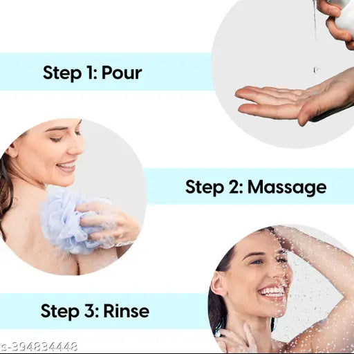 Shower gel/Body wash For Skin whitening, moisturize, soothing, refreshing, (250ml Each, Pack of 2) - Springkart 