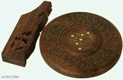 Wooden 12 inch Stool/Home decor Stool