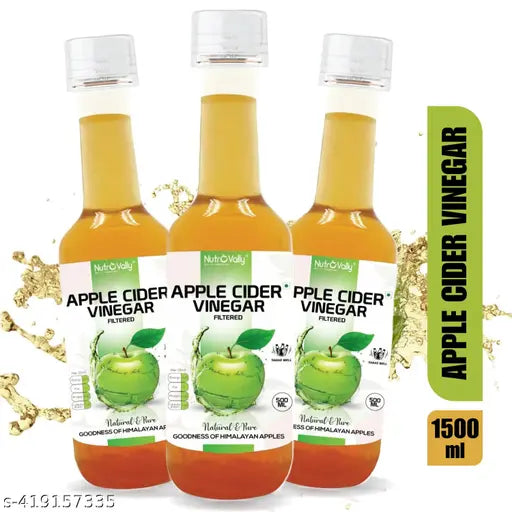 Apple Cider Vinegar For Weight Loss | Best Detox Drink In Himalayan Apples -(500x3) 1500ml - Springkart 