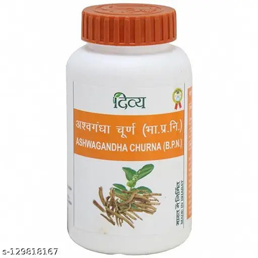 Patanjali Divya Ashwagandha Churna 100 gm + Shatavar Churna 100 gm - Springkart 