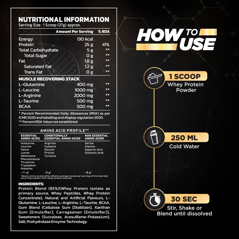 BIGMUSCLES NUTRITION Premium Gold Whey | 25g Isolate Protein Blend | ProHydrolase Enzyme Tech. Whey Protein (1.5 kg, Belgian Chocolate)