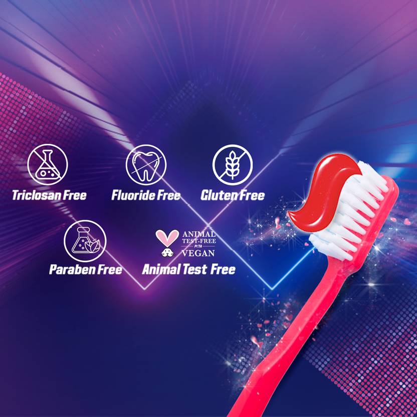 Dabur Red Bae Fresh Gel Fights Bad Breath, Cavity Germs & Plaque 12hr Freshness Toothpaste (600 g)
