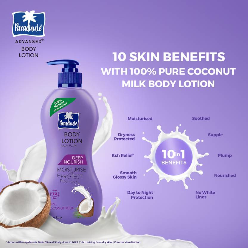 Parachute Advansed Deep Nourish Body Lotion  (800 ml)