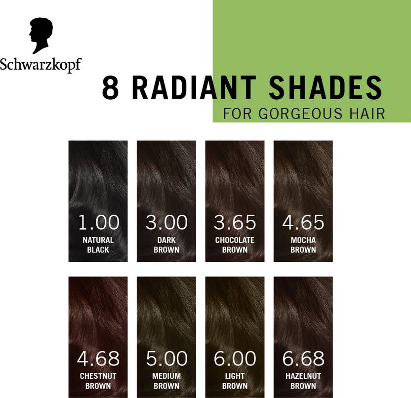 Schwarzkopf Simply Colour Permanent Hair Colour For 100% Grey Coverage - 1.00 Natural Black , Natural black