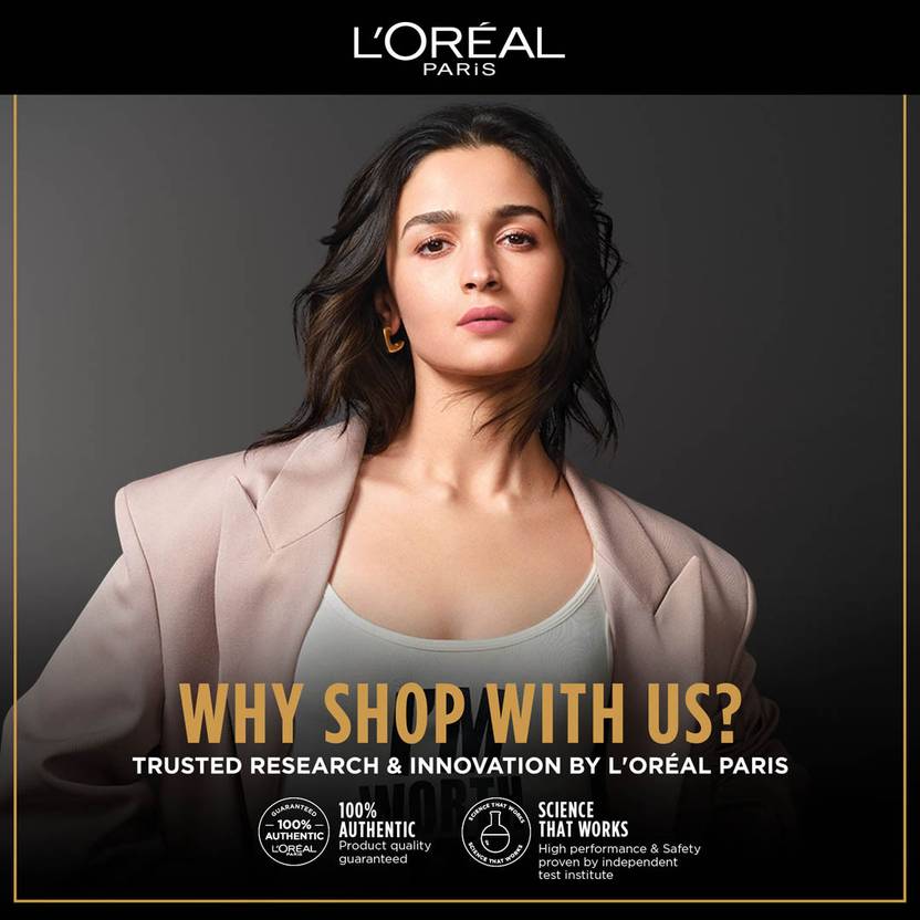 L'Oréal Paris Moisture Shampoo 650ml + Conditioner 175ml Combo for 72HR Hydrated Hair (2 Items in the set)