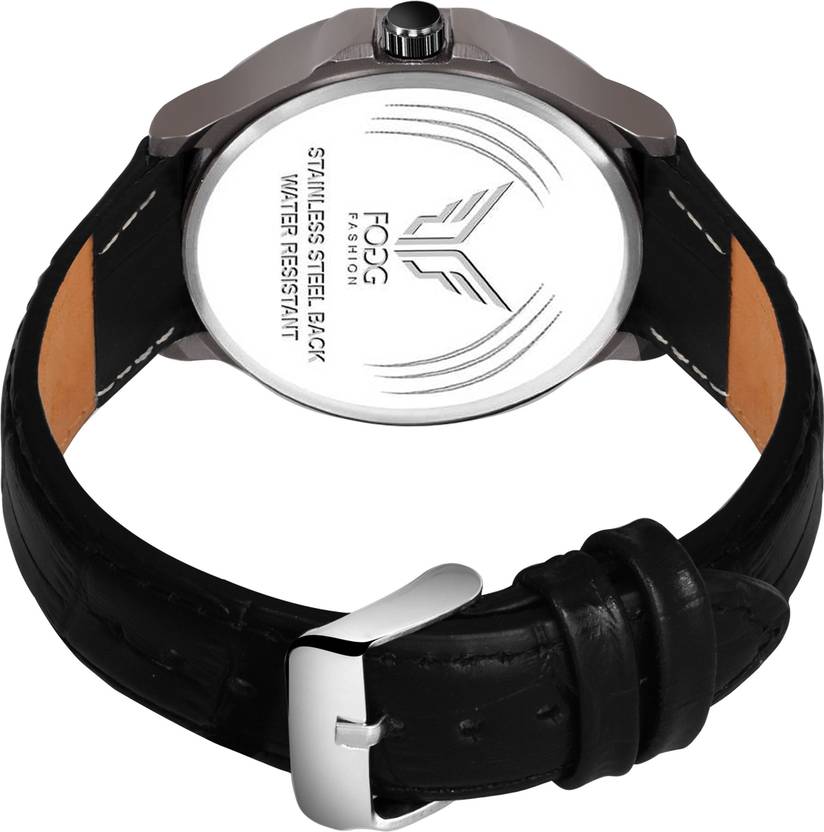 FOGG Day and Date Display Analog Watch  - For Men 1217-Black