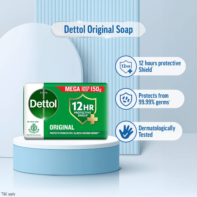 Dettol Ultimate Multipurpose Grooming & Shower Kit Men (6 Items in the set)