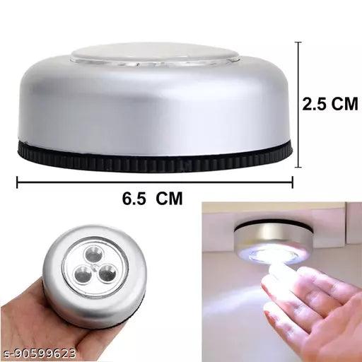 LED Light- 3 LED Battery Powered Stick Tap Touch Light For Kitchen/Wardrobe/Stairway - Springkart 