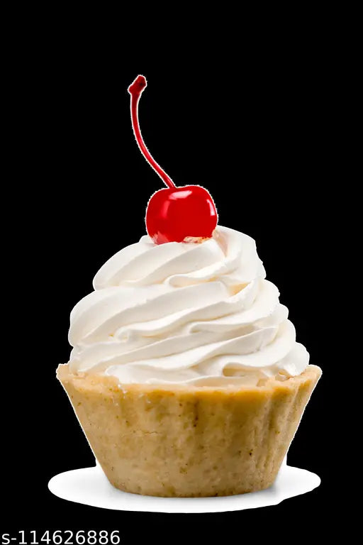 Maayka Premium Whipping Cream Powder | Vanilla & Chocolate Flavor (Pack of 2) Frosting, Icing & Decorations & Free Red Balls (Sprinkles)