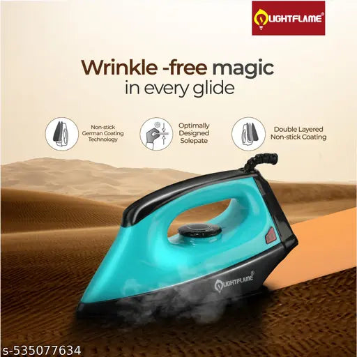 DRY IRON 1000W FORESTO (GREEN)