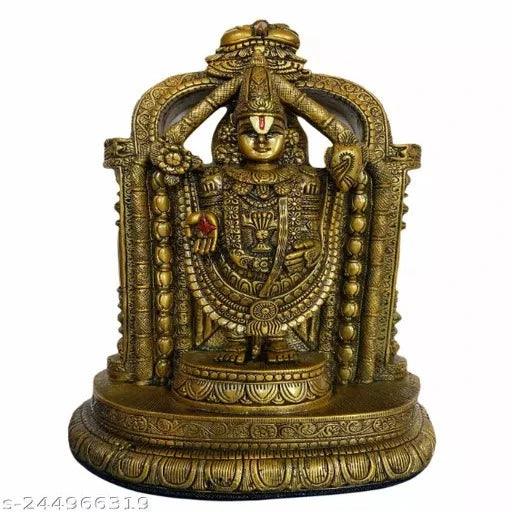 Tirupati Balaji, Sri Venkateswara Srinivasa Swamy Statue Idol for Pooja Room - Springkart 