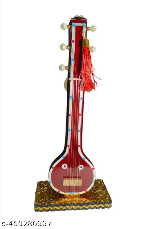 Dark Wooden Vina Unique Showpiece