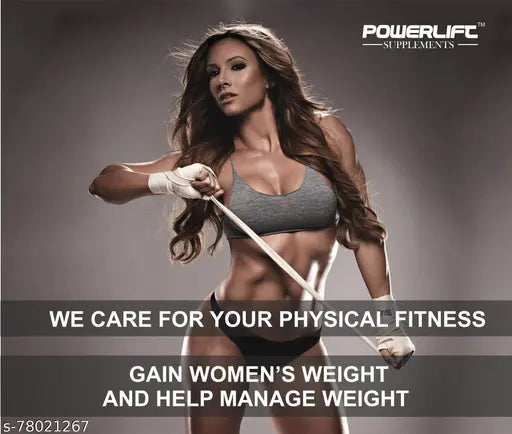 Women Weight Gainer (500gm Chocolate) Beauty care & Skin care, Weight Gain Protein Powder | Girls Formula | With Digestive Enzymes, added 26 Multivitamins & Minerals