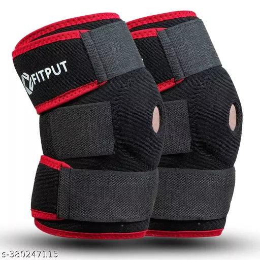 Knee Caps for Women With Side Stabilizers & Patella Pads Adjustable Compression Knee Support - Springkart 