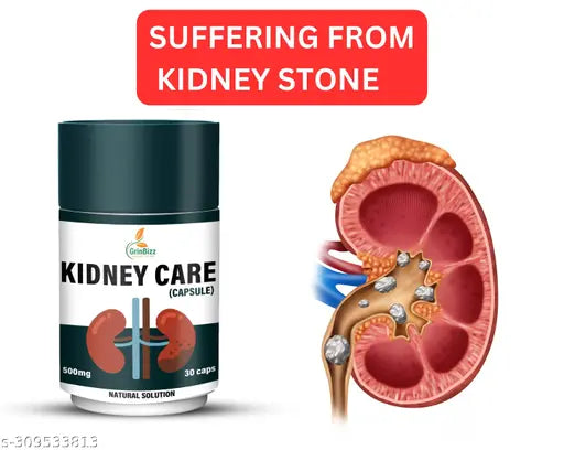 Kidney Care Capsule Ayurevdic Kidney Detox Supplement | Kidney Cleaner | Bladder Cleaner | Kidney Stones Dissolution | Liver Cleaner | Pathari Ki Dawai| Good Health | No Side Effects | ( pack Of 1)(30 Capsule)