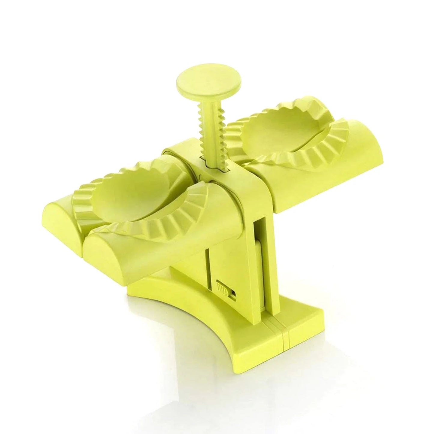 5300b Dumpling Maker Molddouble Head Dumpling Mold Wrap Two At A One Timehousehold Dumpling Maker Mouldeasy-tool For Making Dumplingsdumpling Press Mold Kitchen Accessories (Brown Box) - Springkart 