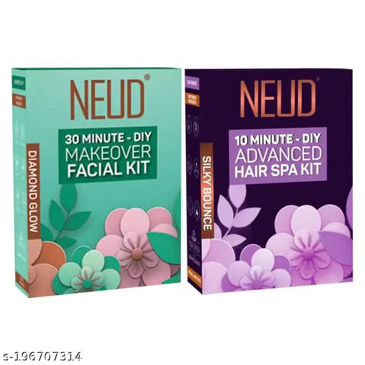 NEUD-Combo-Facial-Kit+Hair-Spa-Kit-1Each - Springkart 