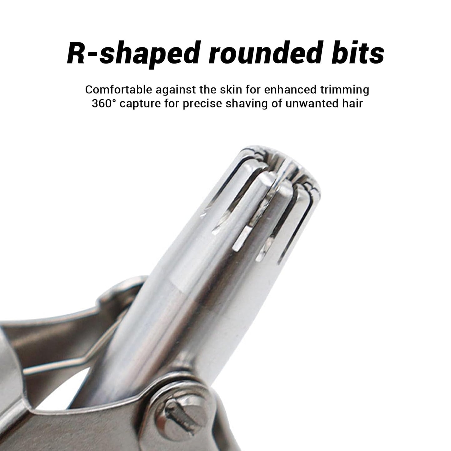 Stainless Steel Painless Nose Hair Remover (1 Pc) - Springkart 