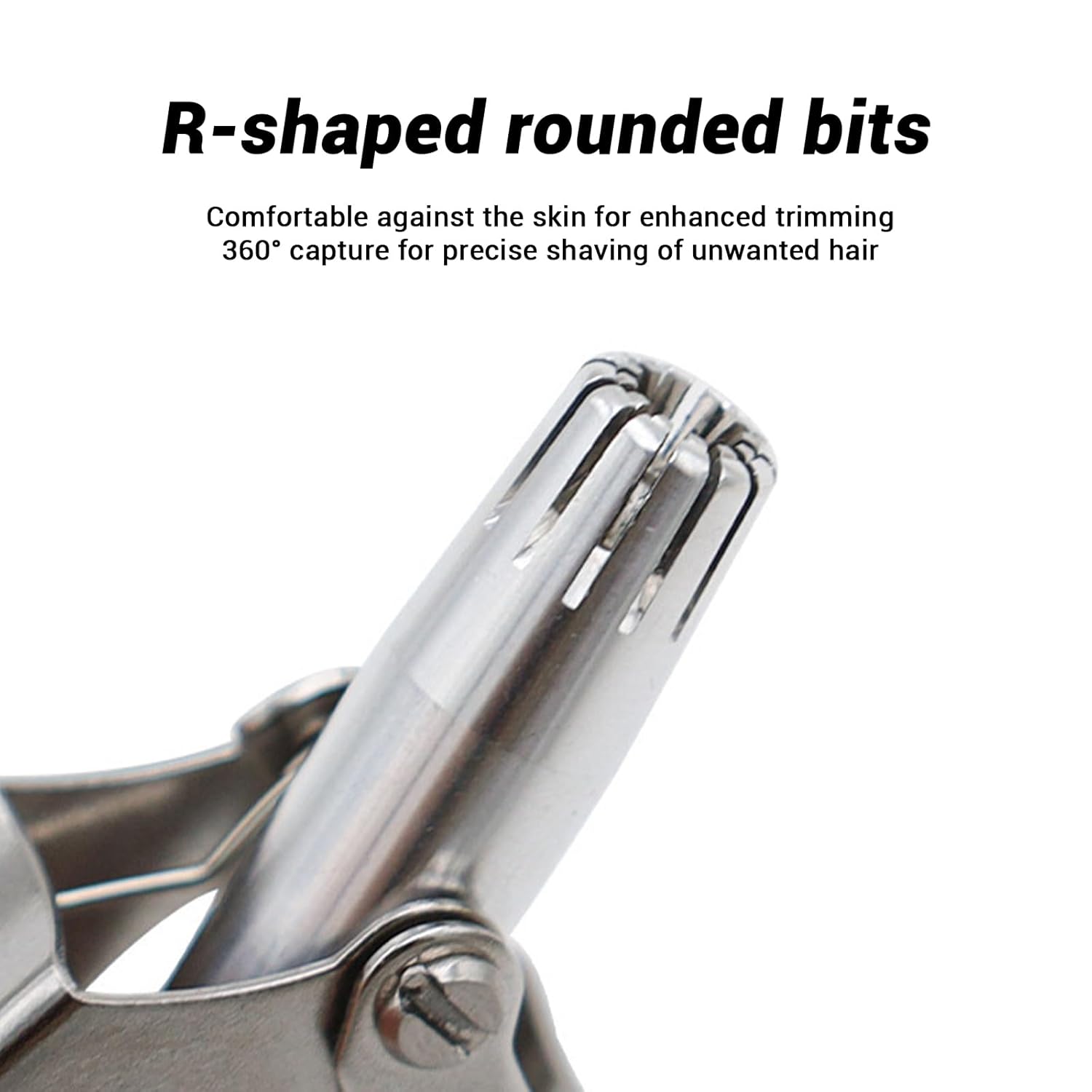 Stainless Steel Painless Nose Hair Remover (1 Pc) - Springkart 