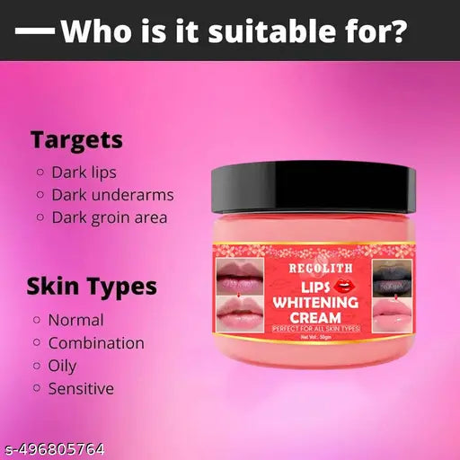 lip cream brightens dark lips |restores natural lip for man & women 50g pack of-1