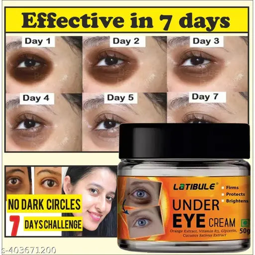 Bye Bye Dark Circles Eye Cream| Wrinkles Removal Cream For Women and Men (50gm) Pack of 1 - Springkart 