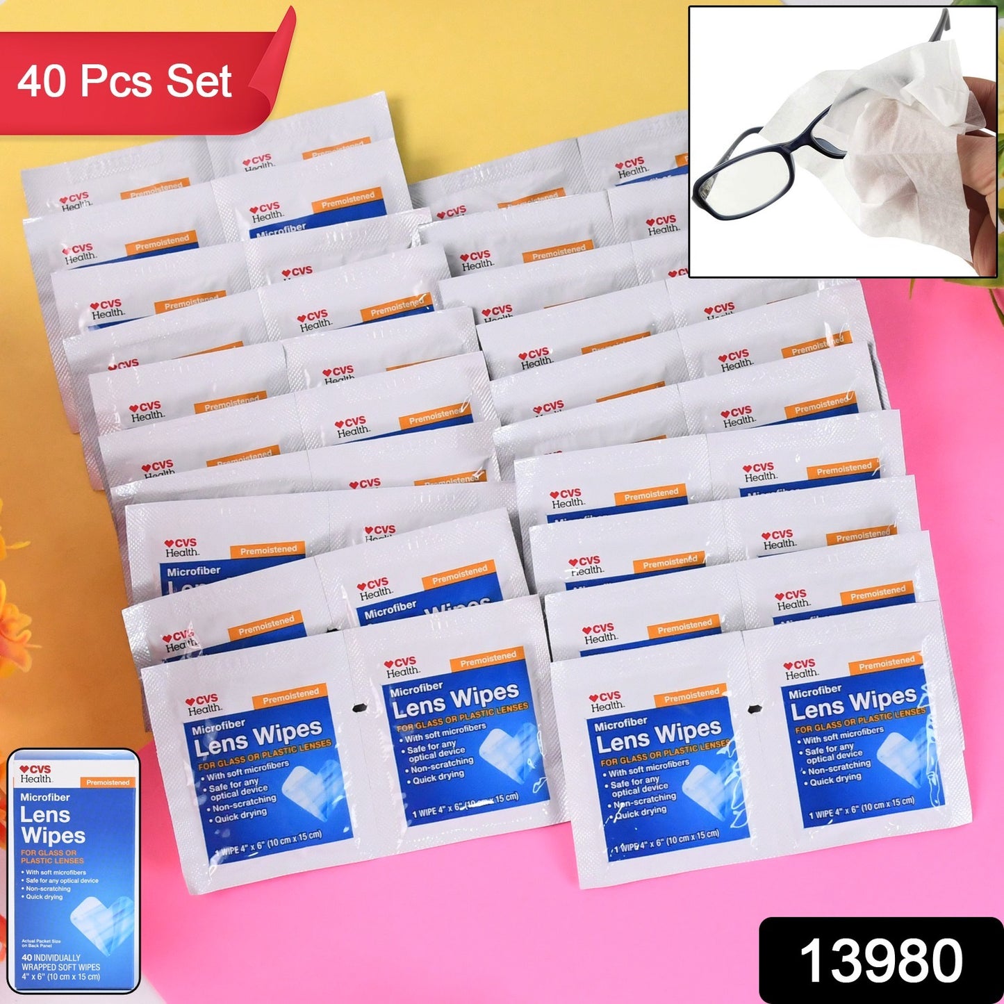 Pre-moistened Lens Cleaning Wipes - Springkart 