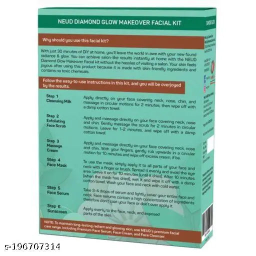 NEUD-Combo-Facial-Kit+Hair-Spa-Kit-1Each - Springkart 