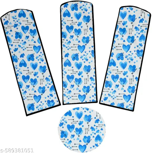 blucat Waterproof & Dustproof Three Blade Ceiling Fan Cover with attachable Enclosure Set of 1 Fan Cover clr7