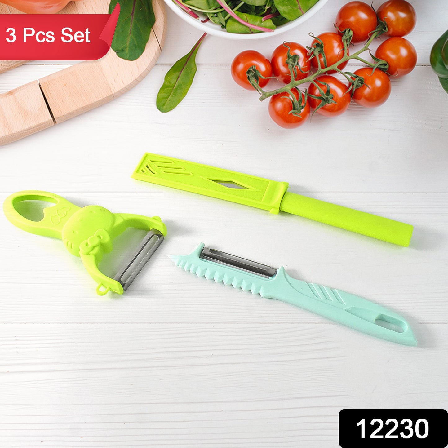 Kitchen Vegetable Peelers (3 Pc Set) - Springkart 