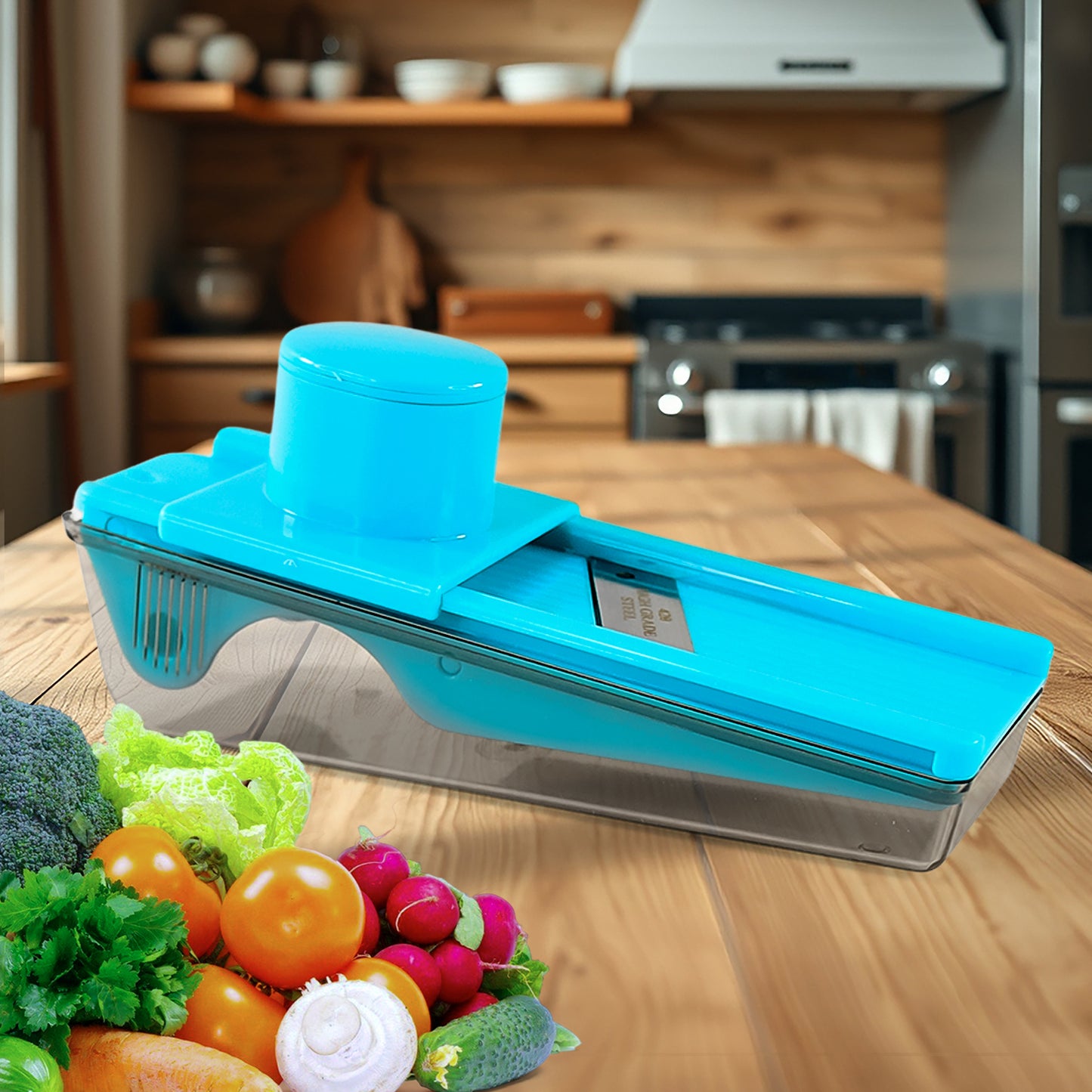 2-in-1 Multipurpose Vegetable Dry Fruit Slicer (1 Pc) - Springkart 