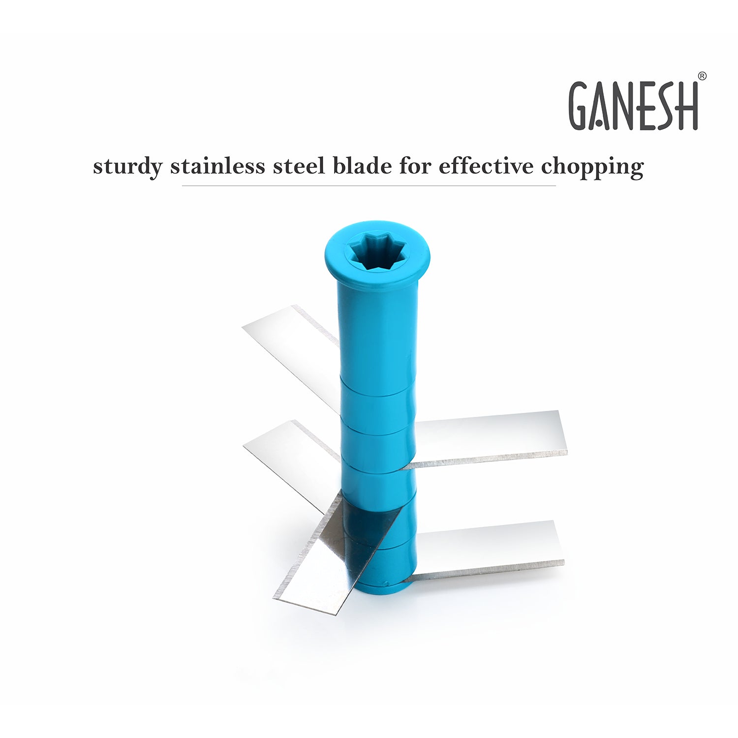 8107 Ganesh Master Chopper With 5 Stainless Steel Blades Xl Large Jumbo Chopper (900 Ml) - Springkart 