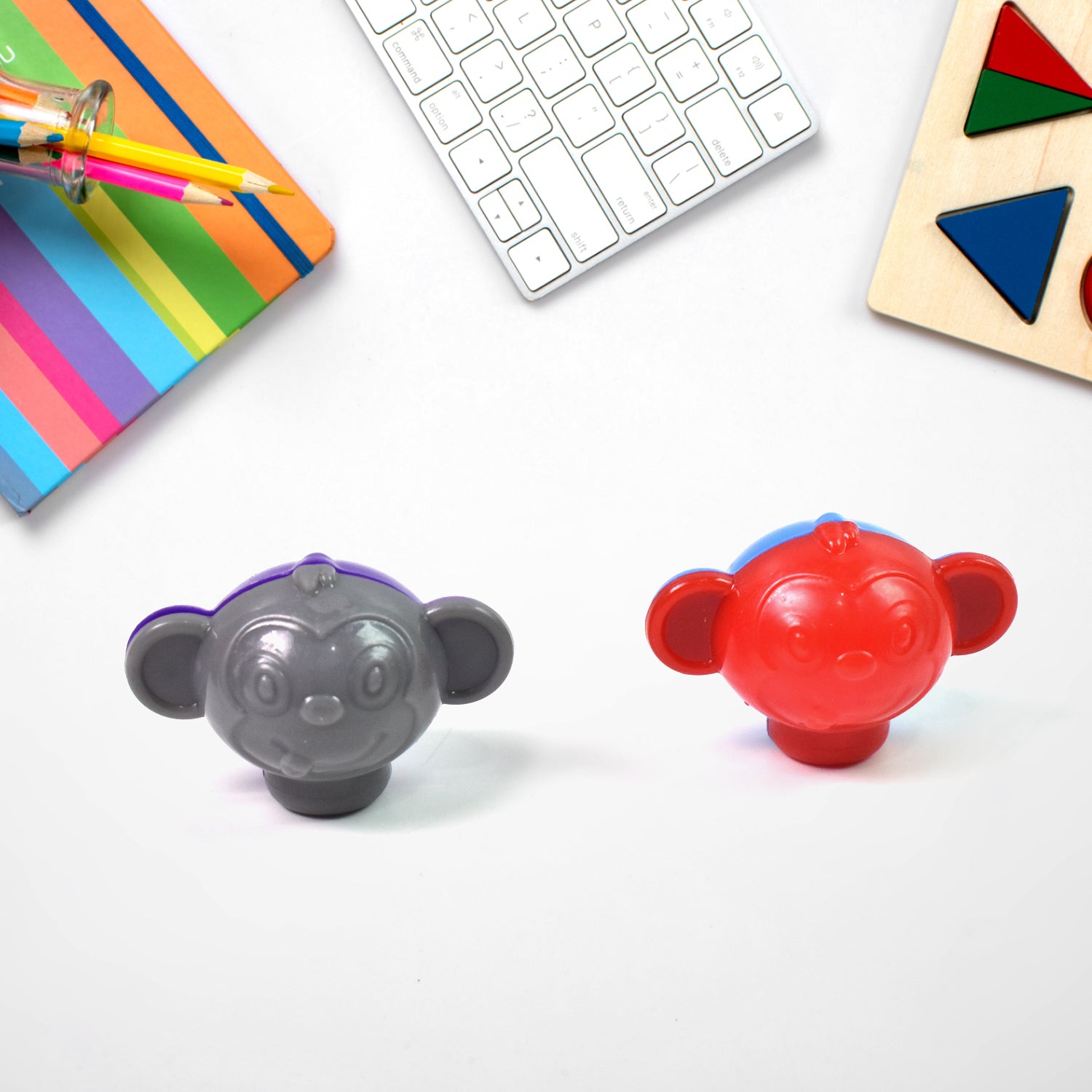 Cartoon Money Shape Pencil Top Promotional Toys (1 Pc Mix Colour Design) - Springkart 