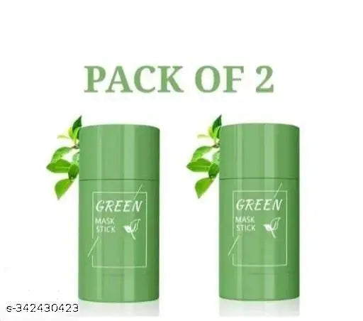 GREEN MASK STICK (FACE MASK) (PACK OF 2) - Springkart 