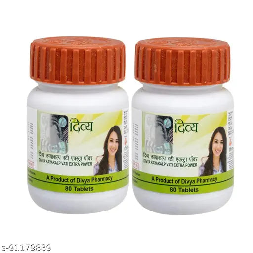 PATANJALI Divya Kayakalp Vati ( Pack of 2 x 80 Tablet)