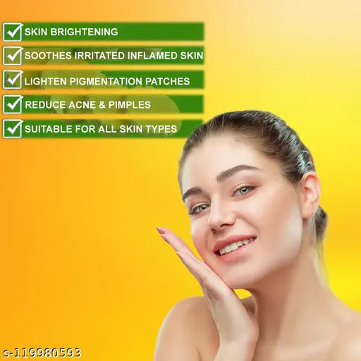 Aloe Vera Gel with Saffron & Curcumin | For All Skin & Hair Types | 120ml - Springkart 