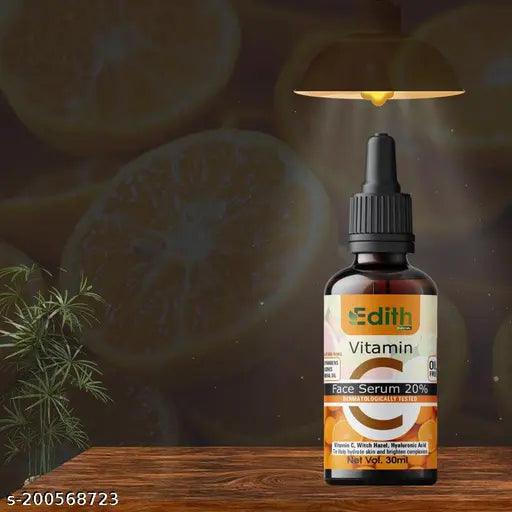 Vitamin C Serum For Face, Oil Based, Hyaluronic Acid Night Face Serum for Glowing Skin