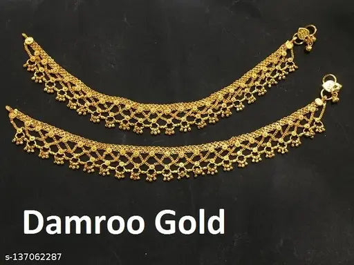 HN GOLDEN anklets- DAMROO GOID