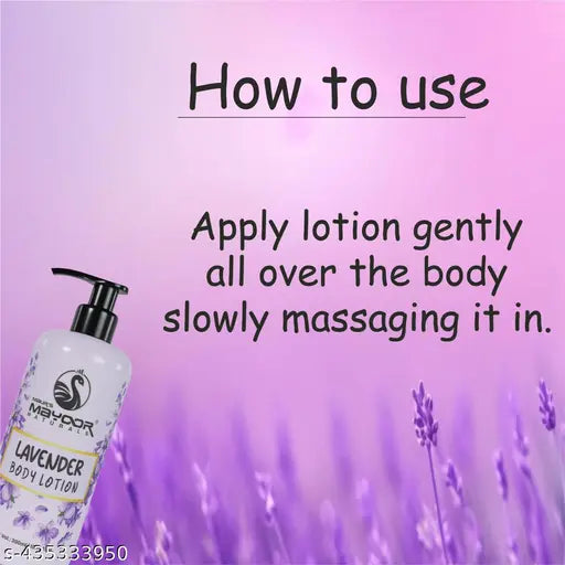 Lavender Soft Touch Body Lotion for Women & Men, All Skin types