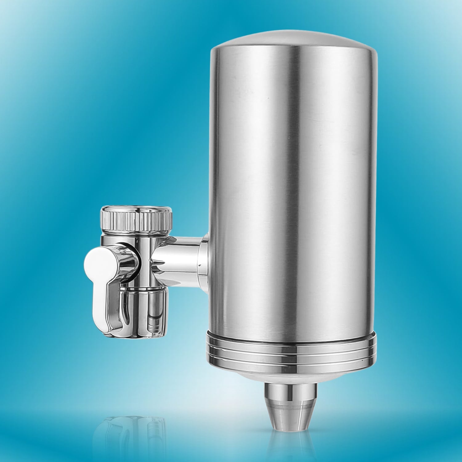 304 Stainless Steel Faucet Mount Water Filter, Water Purifier (1 Set) - Springkart 